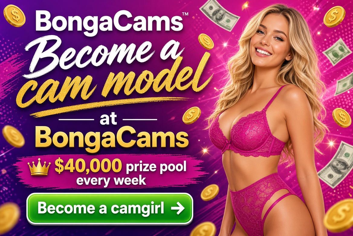 Sign up as a camgirl with Bongacams